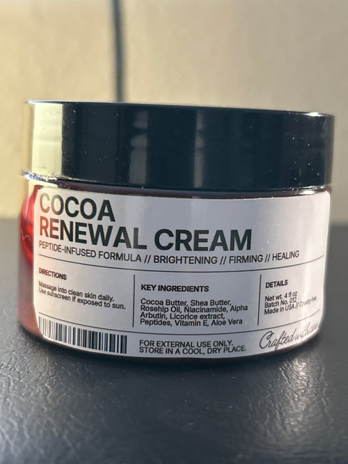 NU YOU... COCOA PEPTIDE RENEWAL COMPLEX.